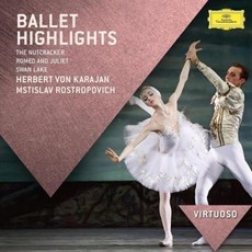 VARIOUS - BALLET HIGHLIGHTS/ HERBERT VON KARAJAN VIRTUOSO EU수입반, 1CD