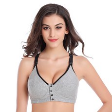 PANG PANG SHOP 孕婦鈕扣哺乳內衣