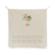 ilogu 벽 천장 장식 가랜드 달력, CAL086