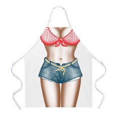 애티튜드에이프런즈 파머스 도터 에이프런, 혼합 색상, 1개