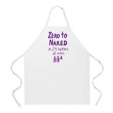 애티튜드에이프런즈 제로 투 네이키드 에이프런, 혼합 색상, 1개