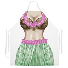 애티튜드에이프런즈 훌라 에이프런, 혼합 색상, 1개