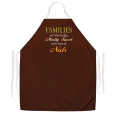 애티튜드에이프런즈 패밀리스 아 라이크 퍼지 에이프런, 혼합 색상, 1개