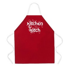 애티튜드에이프런즈 치킨 비치 에이프런, 혼합 색상, 1개