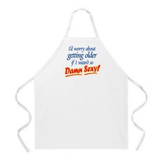 애티튜드에이프런즈 댐 섹시 에이프런, 혼합 색상, 1개