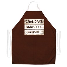 애티튜드에이프런즈 GPA 비비큐 GPA 룰스 에이프런, 혼합 색상, 1개