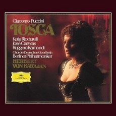 GIACOMO PUCCINI - TOSCA/ HERBERT VON KARAJAN EU수입반, 2CD