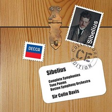 JEAN SIBELIUS - COMPLETE SYMPHONIES / COLIN DAVIS EU수입반, 5CD
