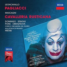 RUGGERO LEONCAVALLO / PIETRO MASCAGNI - PAGLIACCI CAVALLERIA RUSTICANA / GEORGES PRETRE EU수입반, 2CD