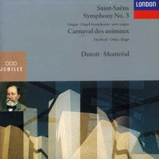 CAMILLE SAINT-SAENS - SYMPHONY NO.3 CARNIVAL OF ANIMALS/ CHARLES DUTOIT EU수입반, 1CD
