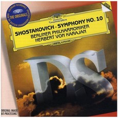DMITRI SHOSTAKOVICH - SYMPHONY NO.10 / KARAJAN EU수입반, 1CD