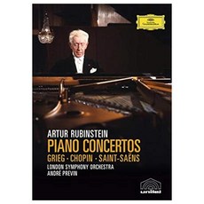 ARTHUR RUBINSTEIN - PIANO CONCERTOS: GRIEG CHOPIN SAINT-SAENS/ ANDRE PREVIN 아르투르 루빈스타인: 쇼팽 그리그 생상 피아노 협주곡 EU수입반, 1CD