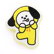 Bt21 CHIMMY造型靠枕, 黃色