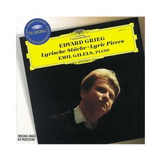 EDVARD HAGERUP GRIEG - LYRIC PIECES / EMIL GILELS THE ORIGINALS EU수입반, 1CD