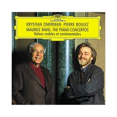 MAURICE RAVEL - PIANO CONCERTOS / KRYSTIAN ZIMERMAN PIERRE BOULEZ EU수입반, 1CD