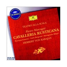 PIETRO MASCAGNI - CAVALLERIA RUSTICANA / HERBERT VON KARAJAN THE ORIGINALS EU수입반, 1CD