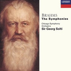 JOHANNES BRAHMS - THE SYMPHONIES/ GEORG SOLTI EU수입반, 4Cd