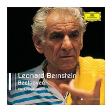 LUDWIG VAN BEETHOVEN - THE 9 SYMPHONIES/ LEONARD BERNSTEIN EU수입반, 5CD