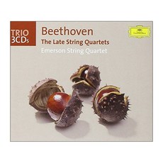LUDWIG VAN BEETHOVEN - THE LATE STRING QUARTETS/ EMERSON STRING QUARTET EU수입반, 3CD
