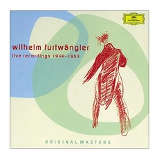 WILHELM FURTWANGLER - LIVE RECORDINGS 1944-1953 ORIGINAL MASTERS EU수입반, 6CD
