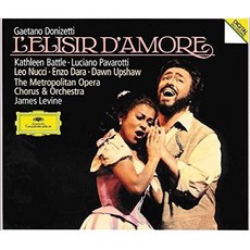 GAETANO DONIZETTI - L`ELISIR D`AMORE/ JAMES LEVINE EU수입반, 2CD