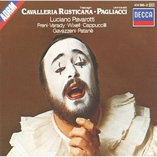PIETRO MASCAGNI/ RUGGIERO LEONCAVALLO - CAVALLERIA RUSTICANA/ PAGLIACCI/ PAVAROTTI/ FRENI/ VARADY/ WIXELL/ CAPPUCCILLI/ GAVAZZENI/ PATANE EU수입반, 2CD
