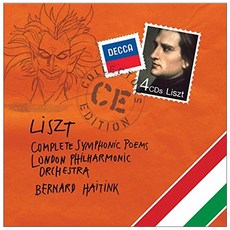 FRANZ LISZT - COMPLETE SYMPHONIC POEMS / BERNARD HAITINK EU수입반, 4CD