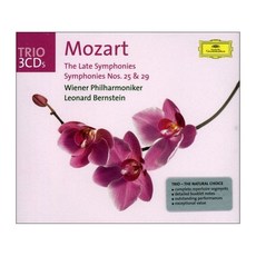 WOLFGANG AMADEUS MOZART - SYMPHONIES NOS.25 29 35 36 38-41/ LEONARD BERNSTEIN EU수입반, 3CD