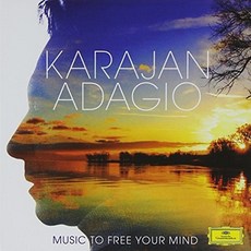 HERBERT VON KARAJAN - ADAGIO : MUSIC TO FREE YOUR MIND EU수입반, 2CD