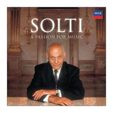 GEORG SOLTI - A PASSION FOR MUSIC EU수입반, 5CD