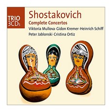 DMITRI SHOSTAKOVICH - COMPLETE CONCERTOS EU수입반, 3CD