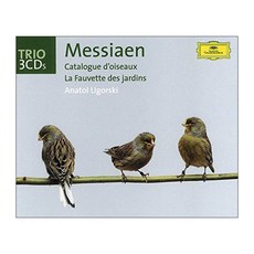 OLIVIER MESSIAEN - CATALOGUE D`OISEAUX/ ANATOL UGORSKI EU수입반, 3CD