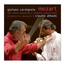 WOLFGANG AMADEUS MOZART - THE VIOLIN CONCERTOS/GIULIANO CARMIGNOLA/CLAUDIO ABBADO EU수입반, 2CD