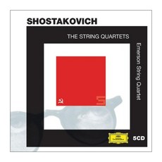 DMITRI SHOSTAKOVICH - THE STRING QUARTETS EU수입반, 5CD