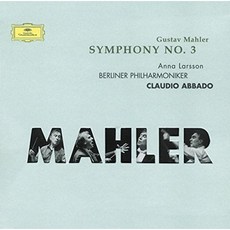 GUSTAV MAHLER - SYMPHONY NO.3 ETC/CLAUDIO ABBADO EU수입반, 2CD