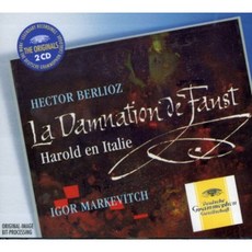 HECTOR BERLIOZ - LA DAMNATION DE FAUST HAROLD EN ITALIE/IGOR MARKEVITCH EU수입반, 2CD