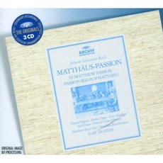 JOHANN SEBASTIAN BACH - ST.MATTHEW PASSION/KARL RICHTER EU수입반, 3CD