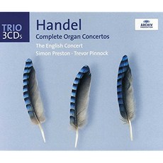 GEORGE FRIDERIC HANDEL - COMPLETE ORGAN CONCERTOS/SIMON PRESTON EU수입반, 3CD
