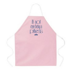 애티튜드에이프런즈 낫 이지 빙 프린세스 에이프런, 혼합 색상, 1개