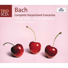 JOHANN SEBASTIAN BACH - THE HARPSICHORD CONCERTOS/TREVOR PINNOCK EU수입반, 3CD