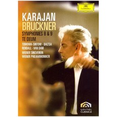 ANTON BRUCKNER - 브루크너 : 교향곡 8 & 9번 테데움 / 카라얀 BRUCKNER SYMPHONY NO.8 & 9 TE DEUM / HERBERT VON KARAJAN EU수입반, 2CD