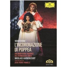 CLAUDIO MONTEVERDI - L`INCORONAZIONE DI POPPEA / NICOLAUS HARNONCOURT 몬테베르디 : 포페아의 대관 EU수입반, 2CD