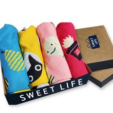 youhouse 甜蜜生活 抹布 西洋梨 + 幸福貓咪 + 小燈泡粉紅 + 仙人掌 A套組, 1個