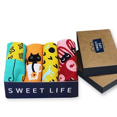 youhouse Sweet Life 抹布 雨滴薄荷 + 馬克杯貓橘色 + 散步藍狗 + 早午餐黑貓 C套組, 1個