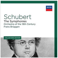 FRANZ SCHUBERT - THE SYMPHONIES / FRANS BRUGGEN 슈베르트 : 교향곡 전곡 EU수입반, 4CD