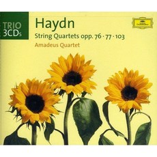JOSEPH HAYDN - STRING QUARTETS OP.76 77 103/ AMADEUS QUARTET 유럽수입반, 3CD
