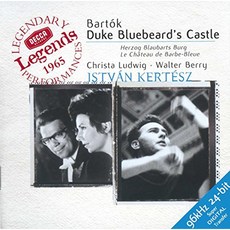 BELA BARTOK - HERZOG BLAUBARTS BURG/ LUDWIG/ BERRY/ LSO/ KERTESZ 유럽수입반, 1CD