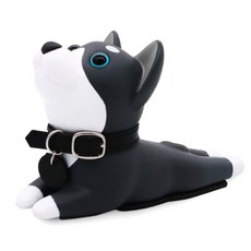 Yogiso狗狗模型門擋 灰色柴犬, 1個