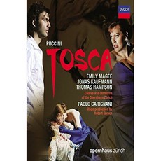 GIACOMO PUCCINI - TOSCA/ JONAS KAUFMANN PAOLO CARIGNANI BluRay EU수입반, 1CD