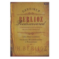 HECTOR BERLIOZ - SYMPHONIE FANTASTIQUE MESSE SOLENNELLE/ JOHN ELIOT GARDINER DVD EU수입반, 1CD